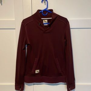 Tracksmith Emil Shawl women’s sweatshirt, size small